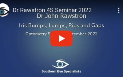 4S Video – Iris bumps, lumps, rifts and gaps – Dr John Rawstron