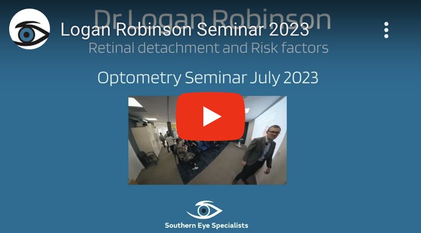 4S Video – Retinal detachment and risk factors – Dr Logan Robinson